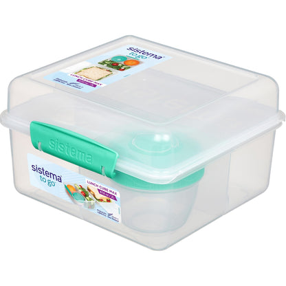 Sistema Max To Go Lunch Cube Container Assorted 2l Each