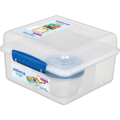 Sistema Max To Go Lunch Cube Container Assorted 2l Each