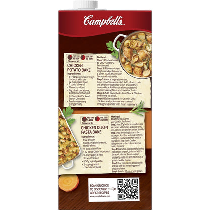 Campbells Real Stock Chicken 1l