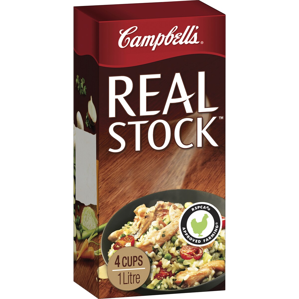 Campbells Real Stock Chicken Liquid Stock 1L