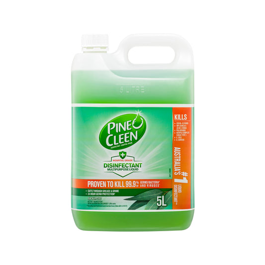 Pine O Cleen Eucalyptus Hospital Grade Multi-Purpose Disinfectant Liquid - 5L