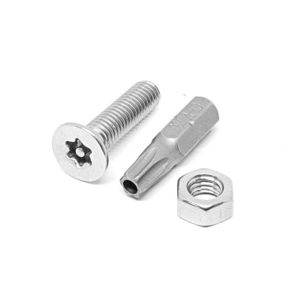 Pinnacle M6 x 25mm Stainless Steel Security Bolts - 8 Pack