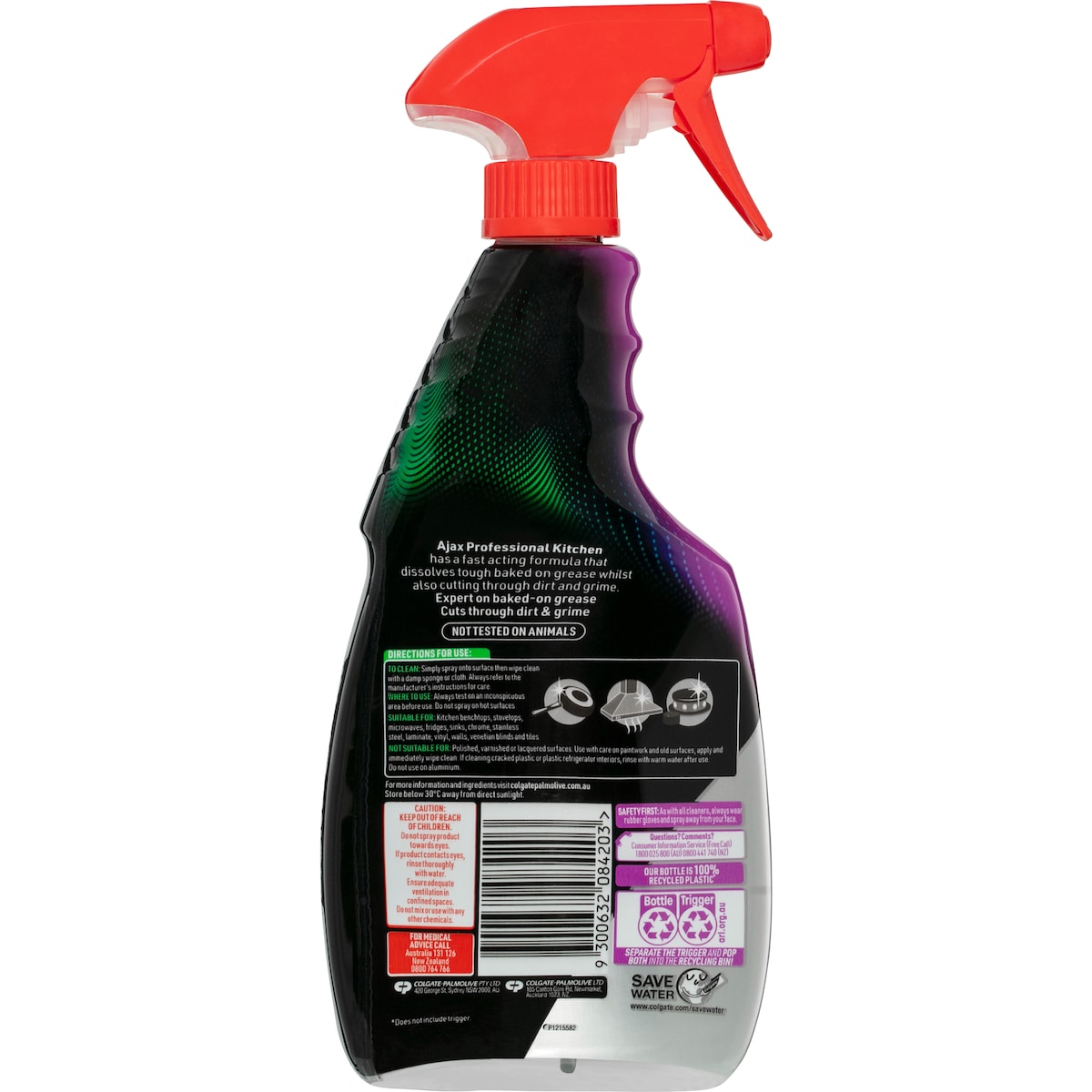 Ajax Professional Kitchen Cleaner Disinfectant Trigger 500ml