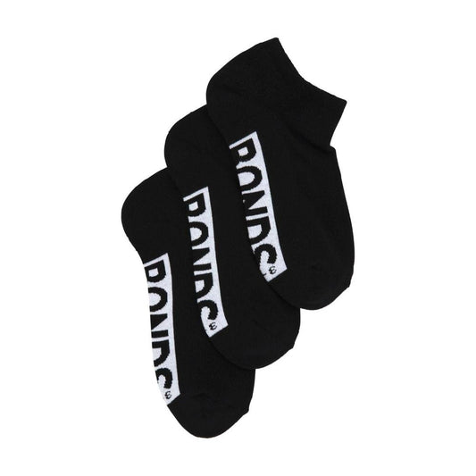Bonds Womens Logo Low Cut Size 8-11 - 3 pack