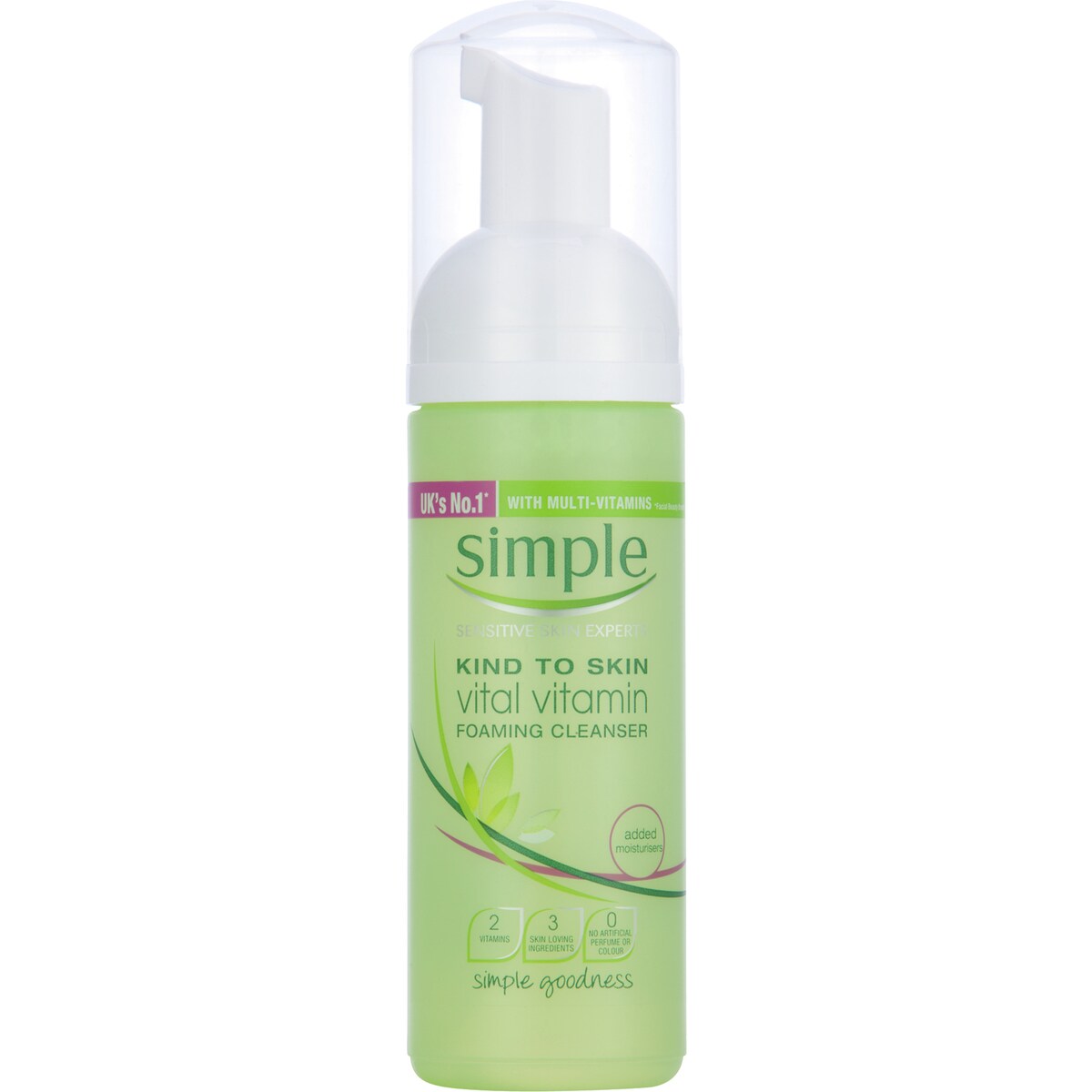 Simple Cleanser Vital Vitamin Foaming 150ml