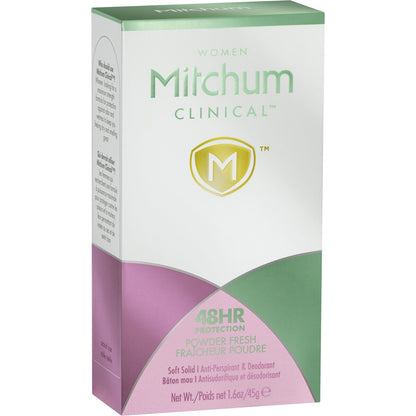 Mitchum 48 Hour Powder Fresh For Women Antiperspirant & Deodorant 45g