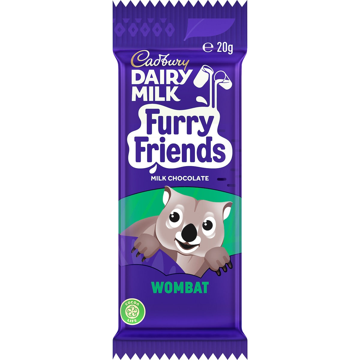 Cadbury Dairy Milk Furry Friends Chocolate 20g X 5 Pack