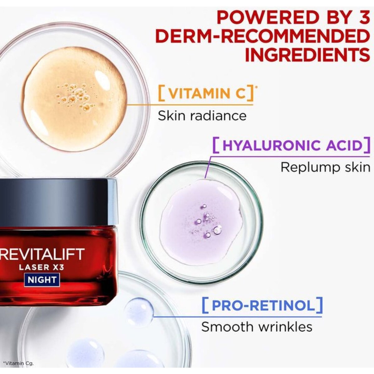 L'oreal Paris Revitalift Laser X3 Night Cream 50ml