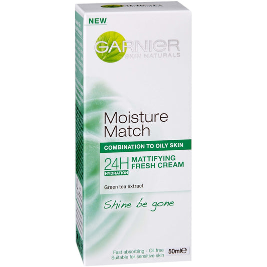 Garnier Moisture Match Body 24hr Combination To Oily Green Tea 50ml
