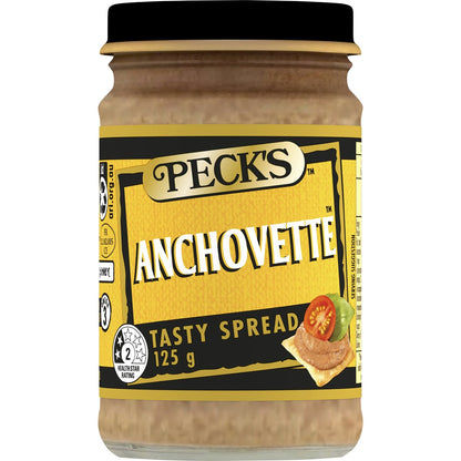 Pecks Anchovette Spread 125g