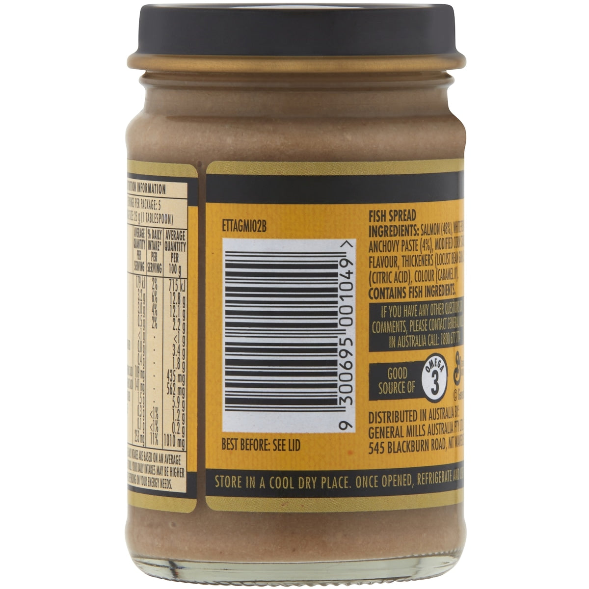 Pecks Anchovette Spread 125g