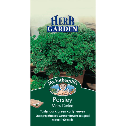 Mr Fothergill Moss Curled Parsley Seed