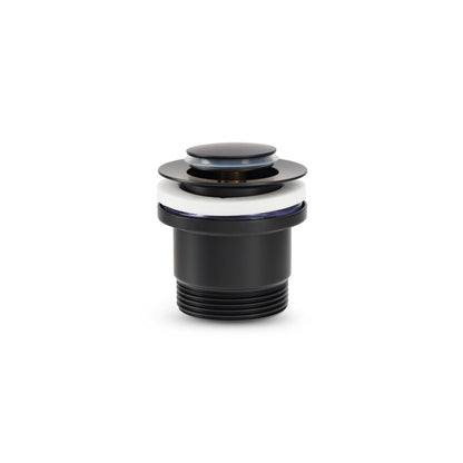 Brasshards Black Matt Universal Pop Up Basin Waste - 40mm
