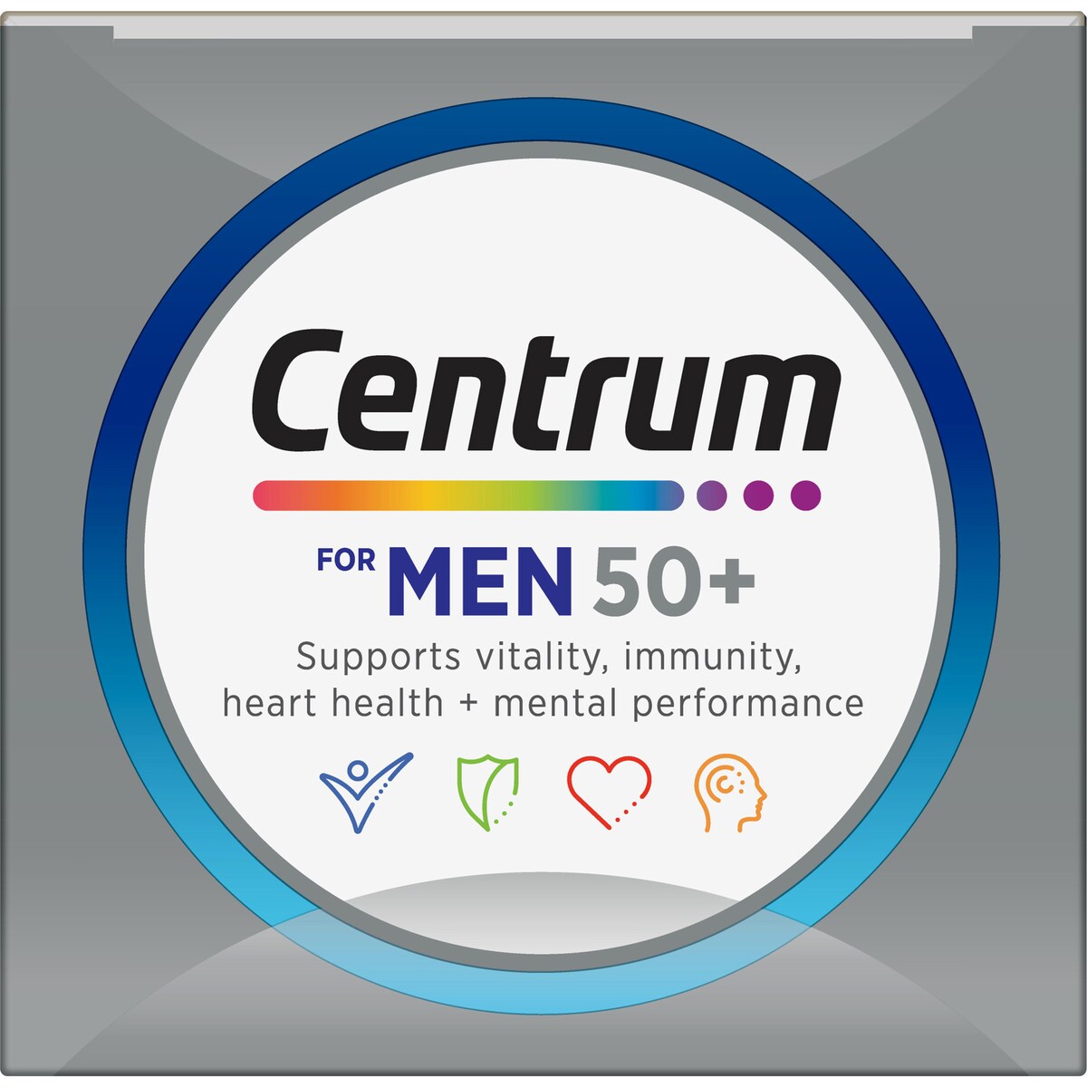 Centrum Men 50+ Daily Multivitamin Supplements 60 pack