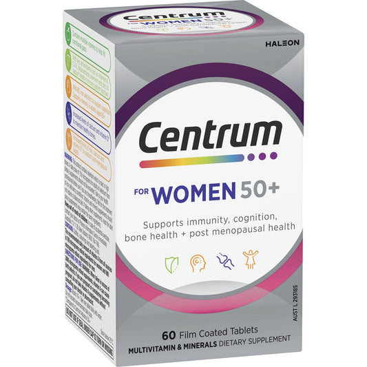 Centrum Women 50+ Daily Multivitamin Supplements 60 pack