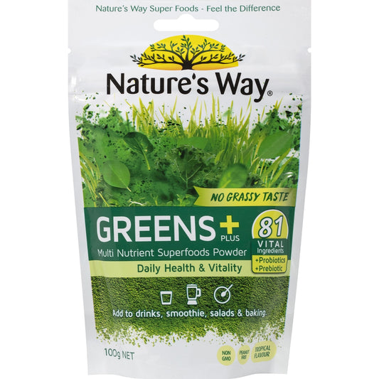 Natures Way Super Foods Green Boost 100g