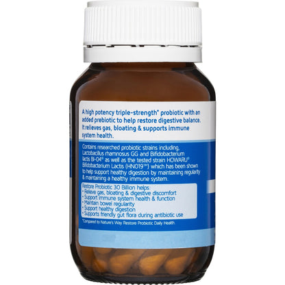 Natures Way Restore Probiotic 30 Billion 30 pack