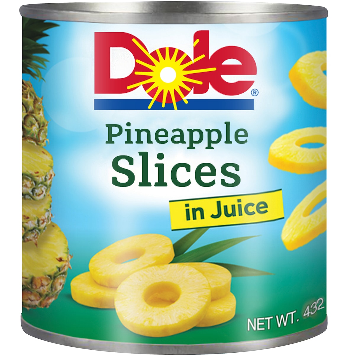Dole Pineapple Premium Tropical Slices 432g
