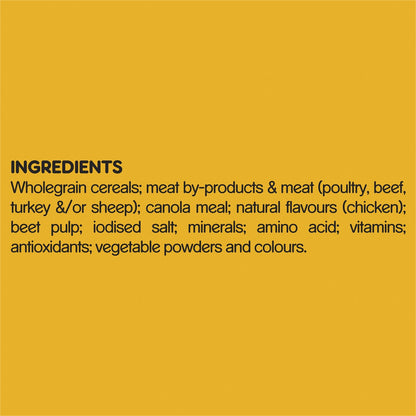 Pedigree Adult 7+ Years With Real Turkey Dry Dog Food 3kg