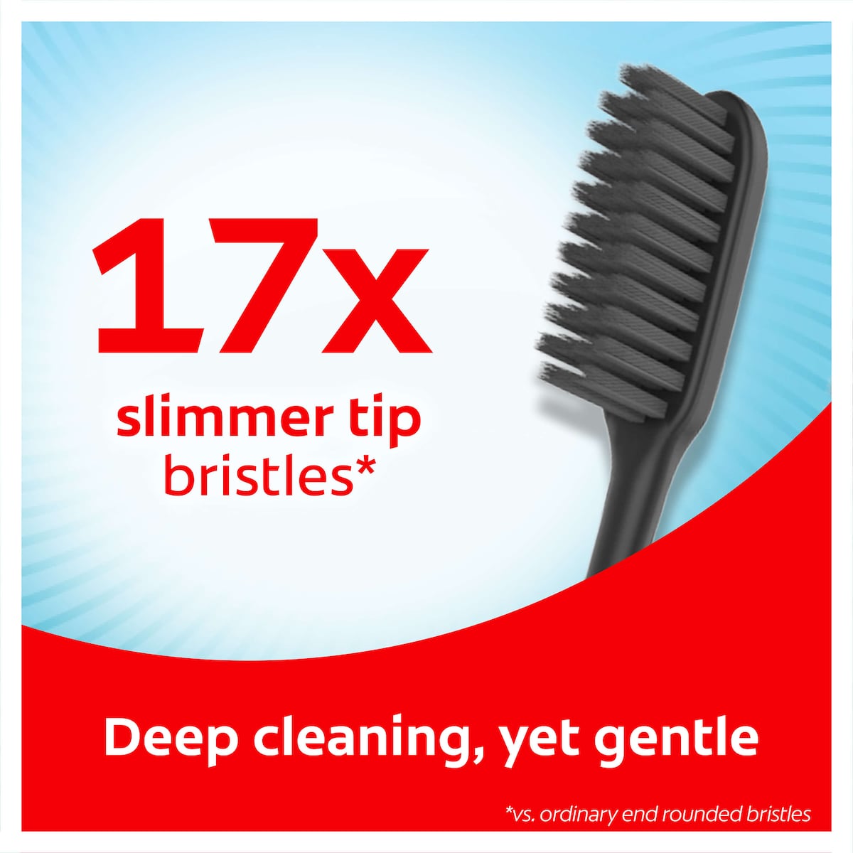 Colgate Toothbrush Slim Soft Charcoal Infused Each