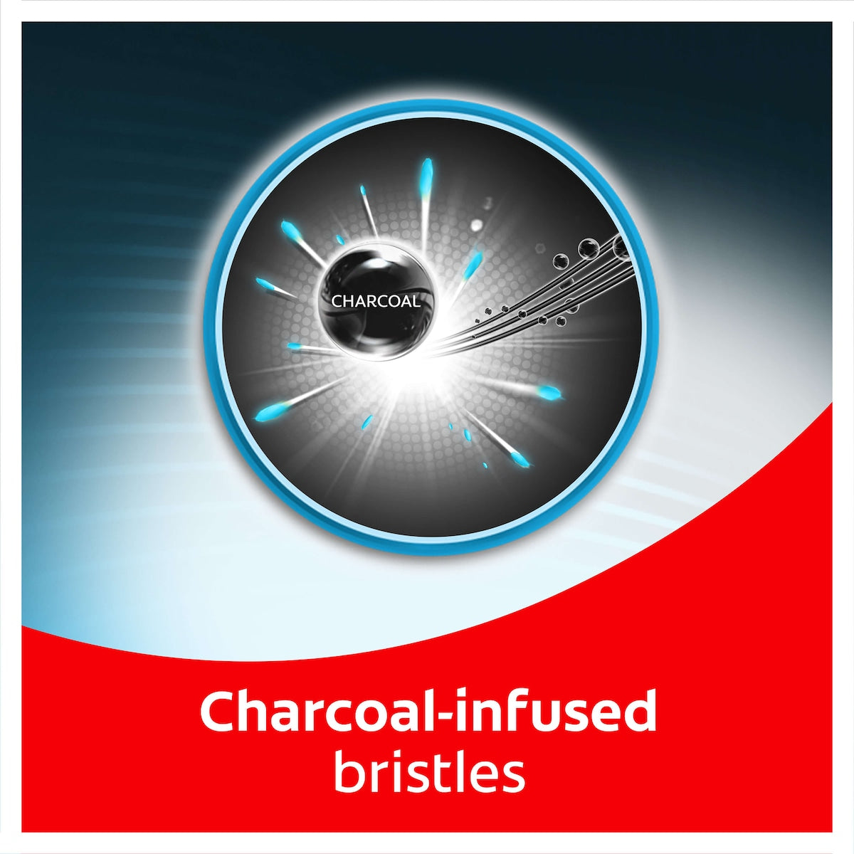 Colgate Toothbrush Slim Soft Charcoal Infused Each