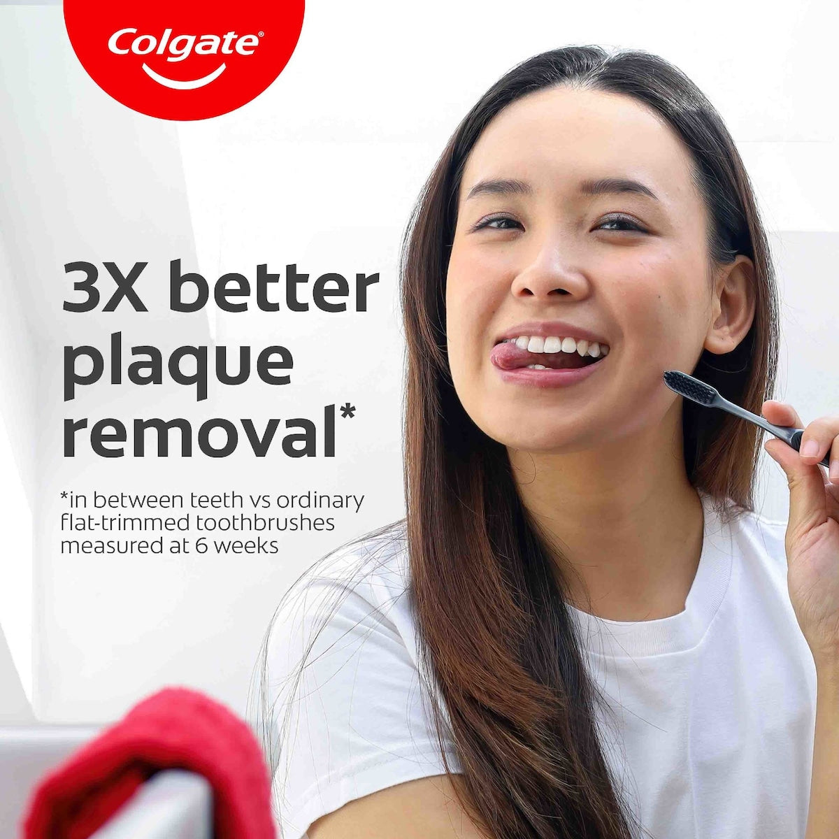 Colgate Toothbrush Slim Soft Charcoal Infused Each