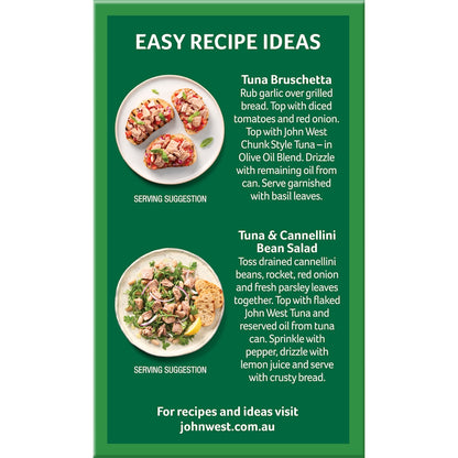 John West Chunky Tuna In Olive Oil 95g X 3 Pack