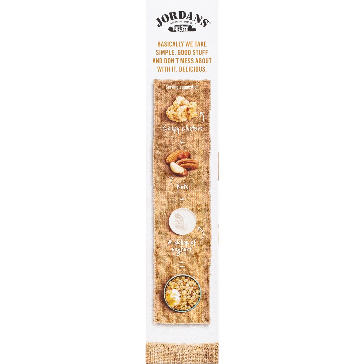 Jordans Chunky Nut Crispy Oat Clusters 500g
