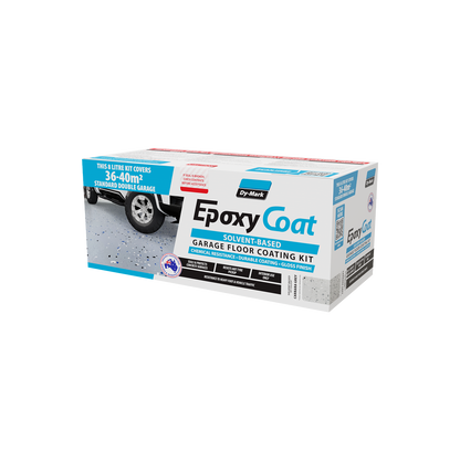 Dy-Mark Garage Floor Epoxy Coat - 8L - Paint - Carrara Grey - Interior Use