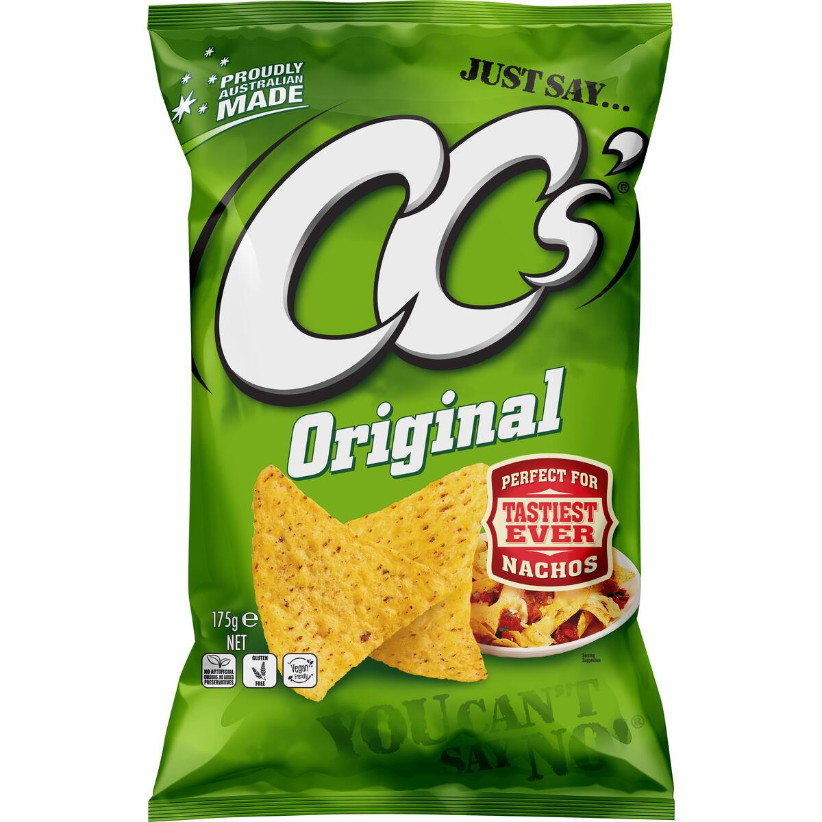 Cc's Corn Chips Original 175g