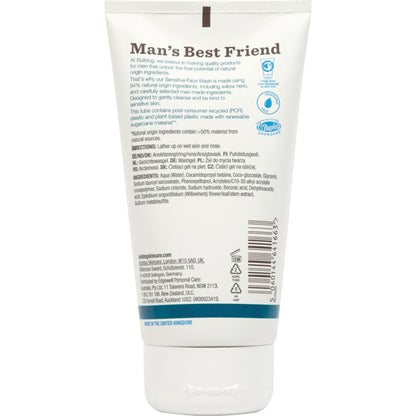 Bulldog Skincare Sensitive Face Wash 150ml
