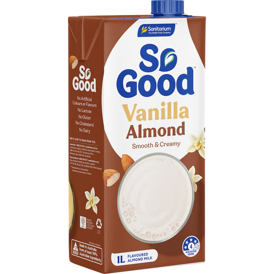Sanitarium So Good Almond Vanilla Milk 1l