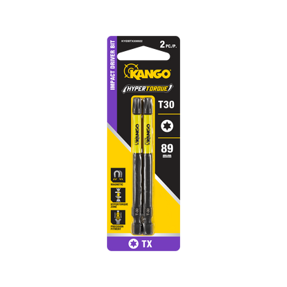 Kango Impact Driver Bit - TX30 - 89mm - 2 Pack