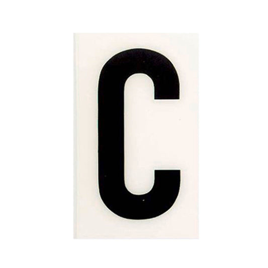 Sandleford White Self Adhesive House Letter C - 85mm