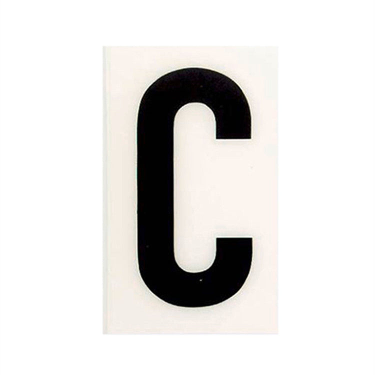 Sandleford White Self Adhesive House Letter C - 85mm