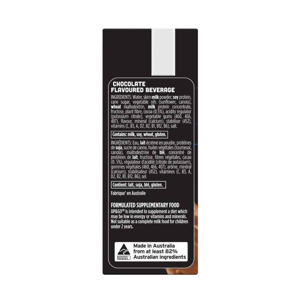 Sanitarium Up&go Protein Energize Choc Ice 3x250ml - 750mL