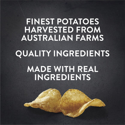 Red Rock Deli Potato Chips Sea Salt 165g