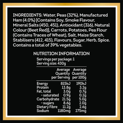 Heinz Soup Of The Day Green Pea With Ham Pouch 430g