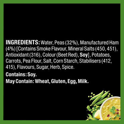 Heinz Soup Of The Day Green Pea With Ham Soup Pouch 430g