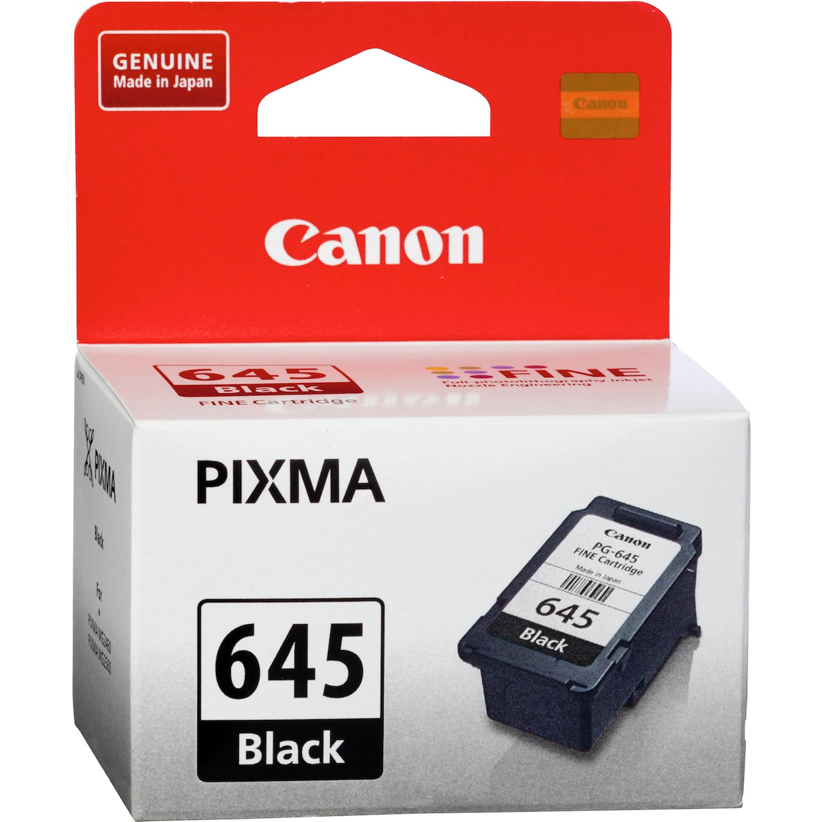 Canon Printer Ink Pg645 Black Ink Tank Each