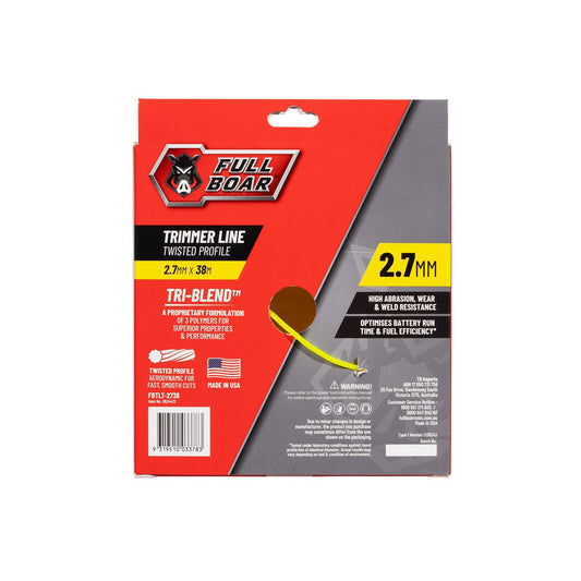 Full Boar Trimmer Line - 2.7mm x 38m