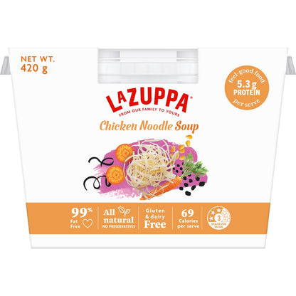La Zuppa Microwave Soup Chicken Noodle 420g