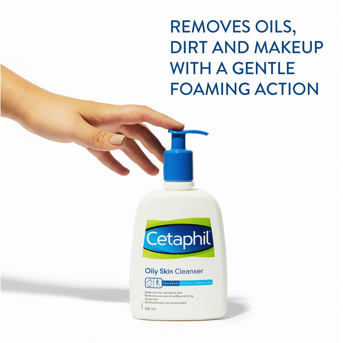 Cetaphil Oily Skin Cleanser, Oily & Combination Skin 500ml