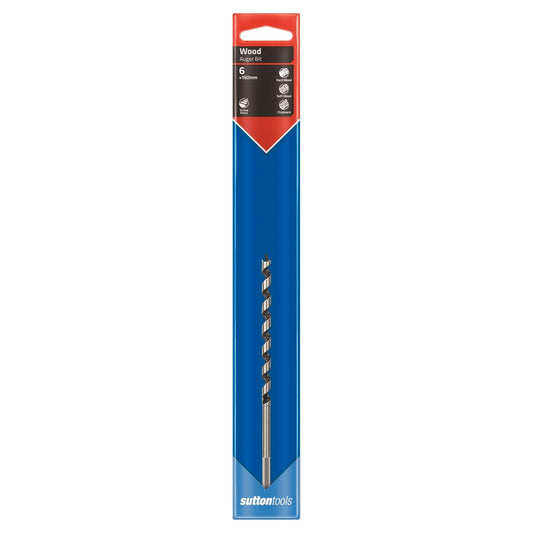Sutton Tools Short Auger Bit - 160 x 6mm