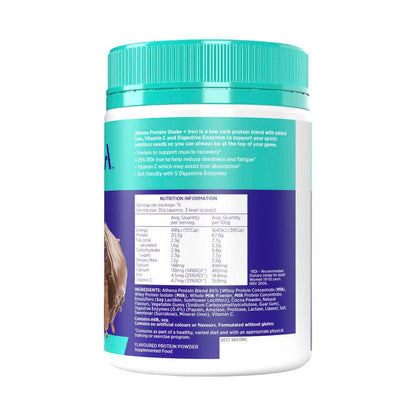 Athena Protein + Iron Shake Chocolate - 450g
