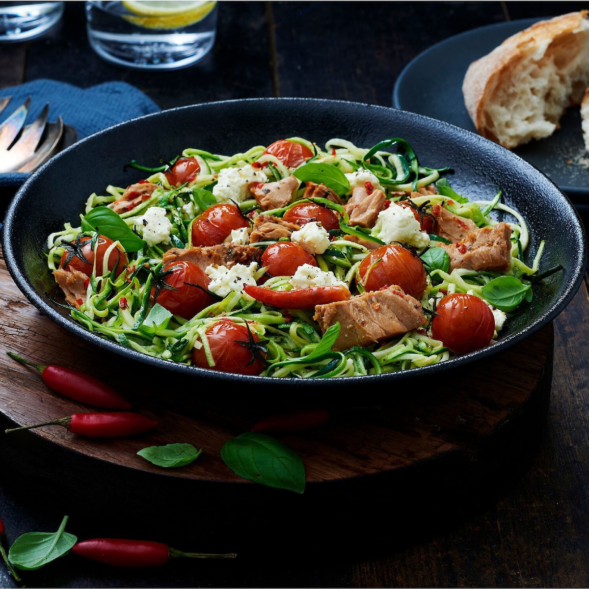 John West Yellowfin Tuna With Tomato & Chilli In Oil 90g