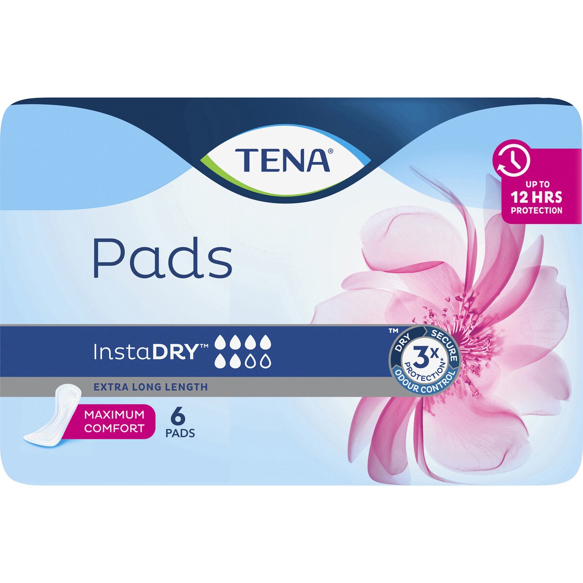 Tena Pads Maxi 6 Pack