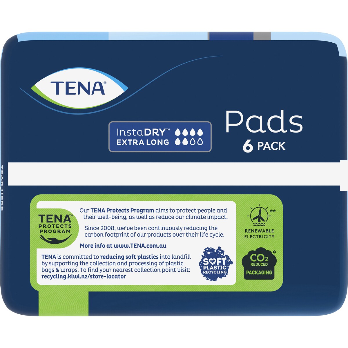 Tena Pads Maxi 6 Pack