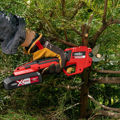 Ozito PXC 18V Cordless Pruning Secateurs - 2.5Ah Kit - 25mm
