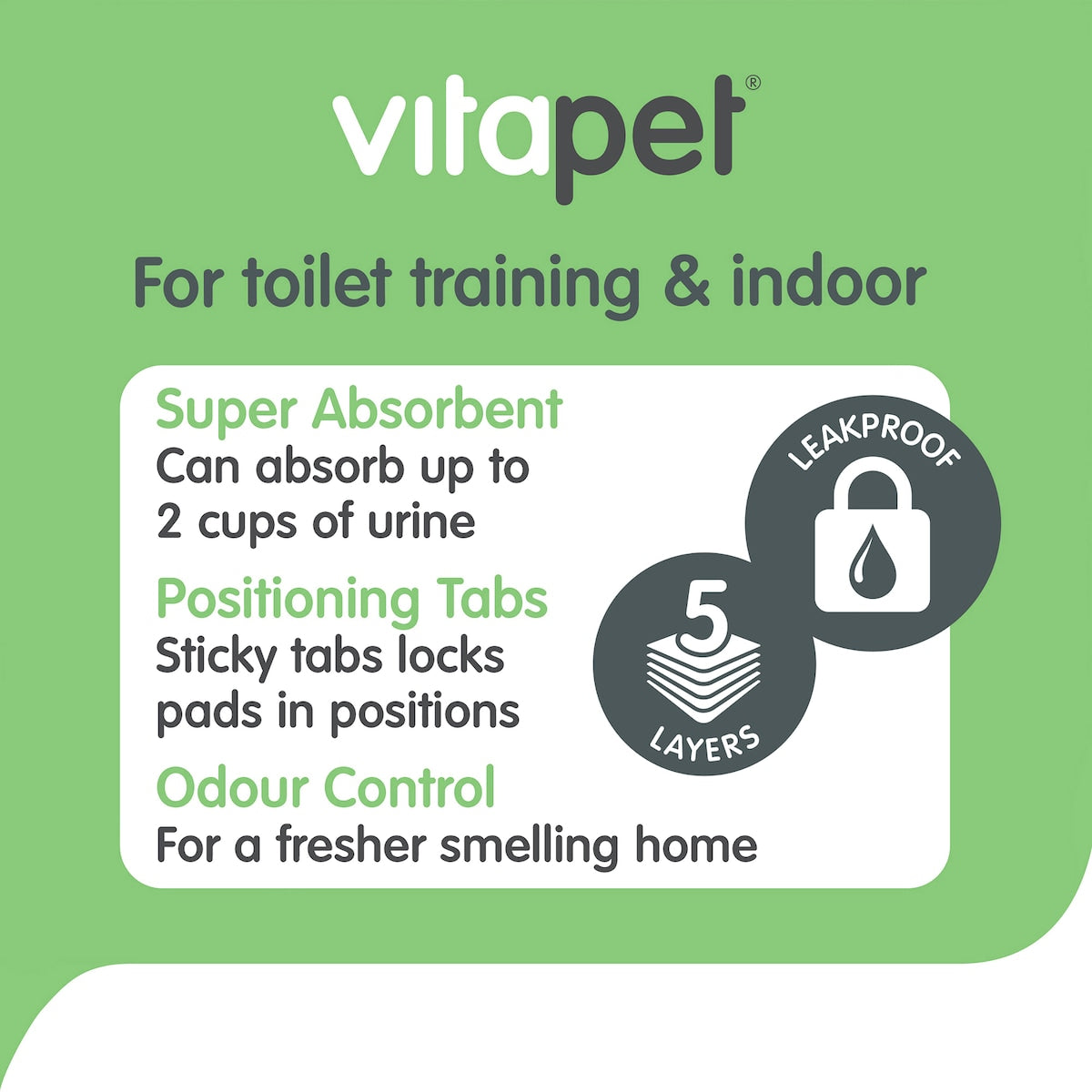 Vita Pet Training Pee Pads 7 Pack